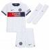 Camisa de time de futebol Paris Saint-Germain Lucas Hernandez #21 Replicas 2º Equipamento Infantil 2023-24 Manga Curta (+ Calças curtas)